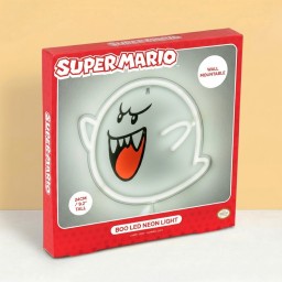 مصباح نيون جداري ليد شبح بو من سلسلة سوبر ماريو Super Mario Boo LED Neon Wall Light