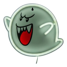 مصباح نيون جداري ليد شبح بو من سلسلة سوبر ماريو Super Mario Boo LED Neon Wall Light