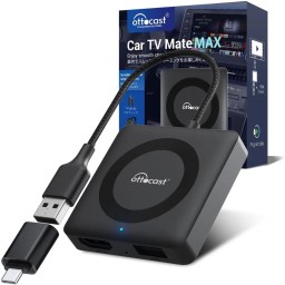 Car TV Mate Max - نظام CarPlay و Android Auto لاسلكي مع HDMI™ للوسائط المتعددة Car TV Mate Max - Wireless CarPlay & Android Auto with HDMI™ Multimedia