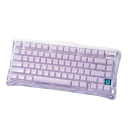لوحة مفاتيح ميكانيكية لاسلكية للألعاب غرافاستار ميركوري K1 - لافندر بنفسجي GravaStar Mercury K1 Wireless Mechanical Gaming Keyboard – Lavender Purple