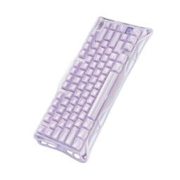 لوحة مفاتيح ميكانيكية لاسلكية للألعاب غرافاستار ميركوري K1 - لافندر بنفسجي GravaStar Mercury K1 Wireless Mechanical Gaming Keyboard – Lavender Purple