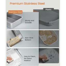 Feandreaلیتربوکس ستیل Feandrea Steel Litterbox