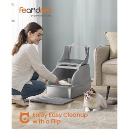 Feandreaلیتربوکس ستیل Feandrea Steel Litterbox