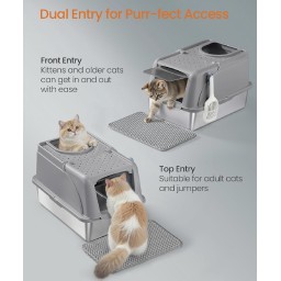 Feandreaلیتربوکس ستیل Feandrea Steel Litterbox
