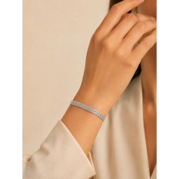 سوار نسائي من الفضة الايطاليه Women’s Italian Silver Bracelet 925.