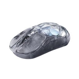 سماعة وماوس الألعاب اللاسلكي غرافاستار ميركوري X إير 8K - كريستال أونيكس GravaStar Mercury X Air 8K Wireless Gaming Mouse – Onyx Crystal