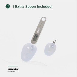 ميزان ملعقة رقمي جرين لايون – فضي Green Lion Digital Spoon Scale – Silver