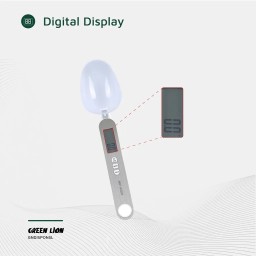 ميزان ملعقة رقمي جرين لايون – فضي Green Lion Digital Spoon Scale – Silver