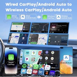 محول سيارة لاسلكي Carlinkit 5.0 يدعم CarPlay و Android Carlinkit 5.0 Wireless CarPlay & Android Car Adapter