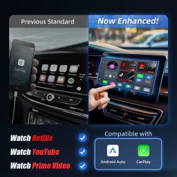 Ottocast Play2Video Pro Wireless CarPlay/ Android Auto All-in-one Adapter - محول كاربلي Ottocast Play2Video Pro Wireless CarPlay/ Android Auto All-in-one Adapter