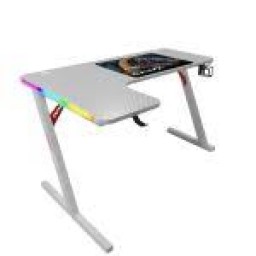 مكتب قيمنق زاوي جاماكس P201-LW زاوية يسار - أبيض (140x100 سم) Gamax P201-LW L-Shaped Gaming Desk 140x100 Left Corner - White