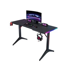 مكتب قيمنق جاماكس D2208B مدمج - أسود (120x60 سم) Gamax D2208B Compact Gaming Desk 120x60 - Black