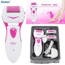 جهاز كيمي  لإزالة الجلد الميت 3 في 1 Kemei 3-in-1 Callus Remover