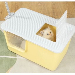 لیتر بوكس مغلق /قابل للفتح Large Openable/Covered Litterbox