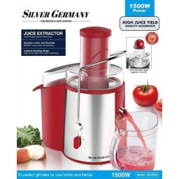 عصارة الفواكه والخضروات من سيلفر جيرمني SILVER GERMANY Juice Extractor