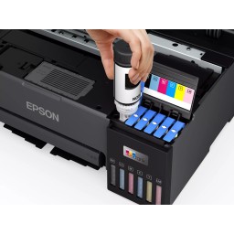 Epson EcoTank L8050 طابعة صور A4 بخزان حبر وWi-Fi – 6 ألوان Epson EcoTank L8050 A4 Wi-Fi Photo Printer – 6-Color Dye Ink Tank