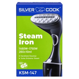 مكواة البخار المحمولة سيلفر كوك Silver Cook Handheld Steam Iron