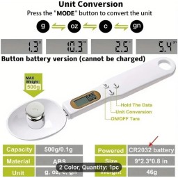 ميزان ملعقة رقمي Green Lion Digital Spoon Scale