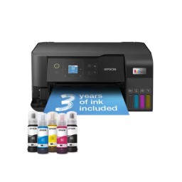 Epson EcoTank L3560 طابعة متعددة الوظائف A4 بخزان حبر وWi-Fi Epson EcoTank L3560 A4 All-in-One Ink Tank Printer