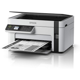 Epson EcoTank M2120 طابعة متعددة الوظائف A4 أحادية اللون بخزان حبر وWi-Fi Epson EcoTank M2120 A4 Monochrome All-in-One Ink Tank Printer