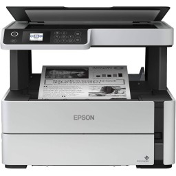 Epson EcoTank M2140 طابعة متعددة الوظائف A4 أحادية اللون بخزان حبر Epson EcoTank M2140 A4 Monochrome All-in-One Ink Tank Printer