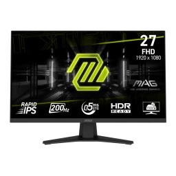 MSI MAG 274F شاشة ألعاب مكتبية 27 بوصة FHD بتردد 200Hz وزمن استجابة 0.5ms MSI MAG 274F 27" FHD 200Hz 0.5ms Gaming Monitor
