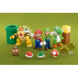 مجسم لويجي سوبر ماريو كامل الحركة من إس إتش فيقوارتس بانداي Bandai S.H.Figuarts Super Mario – Luigi Action Figure