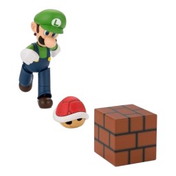 مجسم لويجي سوبر ماريو كامل الحركة من إس إتش فيقوارتس بانداي Bandai S.H.Figuarts Super Mario – Luigi Action Figure