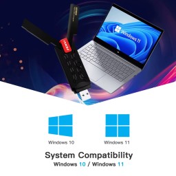 ادابتر انترنيت Fenvi AX1800 USB 3.0 Dual Band 2.4G/5Ghz WiFi 6 Adapter Fenvi AX1800 USB 3.0 Dual Band 2.4G/5Ghz WiFi 6 Adapter