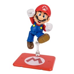 مجسم ماريو سوبر ماريو كامل الحركة من إس إتش فيقوارتس بانداي Bandai S.H.Figuarts Super Mario – Mario Action Figure