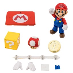 مجسم ماريو سوبر ماريو كامل الحركة من إس إتش فيقوارتس بانداي Bandai S.H.Figuarts Super Mario – Mario Action Figure