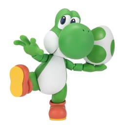 مجسم يوشي سوبر ماريو كامل الحركة من إس إتش فيقوارتس بانداي Bandai S.H.Figuarts Super Mario – Yoshi Action Figure