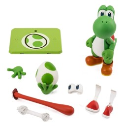 مجسم يوشي سوبر ماريو كامل الحركة من إس إتش فيقوارتس بانداي Bandai S.H.Figuarts Super Mario – Yoshi Action Figure