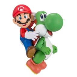 مجسم يوشي سوبر ماريو كامل الحركة من إس إتش فيقوارتس بانداي Bandai S.H.Figuarts Super Mario – Yoshi Action Figure