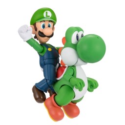 مجسم يوشي سوبر ماريو كامل الحركة من إس إتش فيقوارتس بانداي Bandai S.H.Figuarts Super Mario – Yoshi Action Figure