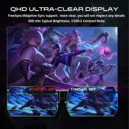 شاشة الألعاب جيم أون إسينشال 27 بوصة 144 هرتز GAMEON Essential Series 27" FHD 144Hz Fast IPS 0.5ms Gaming Monitor (GOES27FHD144IPS)