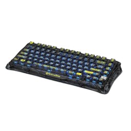 لوحة مفاتيح ميكانيكية لاسلكية للألعاب غرافاستار ميركوري K1 لايت 75% - كيبورد عربي GravaStar Mercury K1 Lite 75% Wireless Mechanical Gaming Keyboard – Arabic Layout