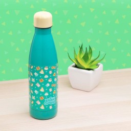 مطارة / زجاجة ماء معدنية أنيمال كروسينج من نينتندو Animal Crossing Stainless Steel Water Bottle (500ml)