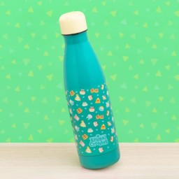 مطارة / زجاجة ماء معدنية أنيمال كروسينج من نينتندو Animal Crossing Stainless Steel Water Bottle (500ml)