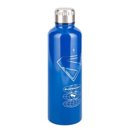 مطارة / عبوة حفظ ماء ستانلس ستيل سوبرمان للسوائل الحارة والباردة DC Comics Superman Stainless Steel Hot & Cold Water Bottle (500ml)