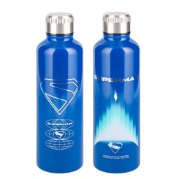 مطارة / عبوة حفظ ماء ستانلس ستيل سوبرمان للسوائل الحارة والباردة DC Comics Superman Stainless Steel Hot & Cold Water Bottle (500ml)