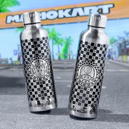 مطارة / عبوة حفظ ماء ستانلس ستيل ماريو كارت للسوائل الحارة والباردة Nintendo Mario Kart Stainless Steel Hot & Cold Water Bottle (500ml)