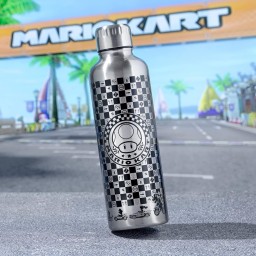 مطارة / عبوة حفظ ماء ستانلس ستيل ماريو كارت للسوائل الحارة والباردة Nintendo Mario Kart Stainless Steel Hot & Cold Water Bottle (500ml)