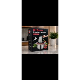 محضرة طعام ومفرانك لحم من بيهارت ستانلس ستيل مضاد للصدأ Bihart stainless steel food processor and meat grinder, rust-resistant