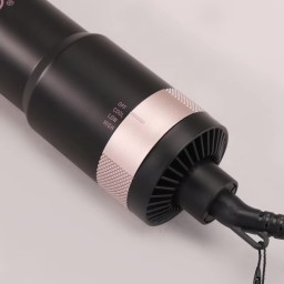 مجموعة سشوار احترافية 7 في 1 من اينزو معالج ايوني مع علبة جلد مميز Hair styling set