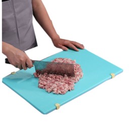 لوح موويز فيروزي 45×32 سم مزدوج للتقطيع الصحي Mowiz Turquoise Double-Sided Hygienic Cutting Board (45 x 32 cm)