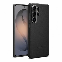 كفر سامسونج كلاكسي أس 26 ألترا جلد طبيعي فاخر Samsung Galaxy S26 Ultra Luxury Genuine Leather Case