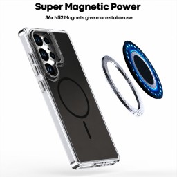 كفر سامسونج كلاكسي أس 26 ألترا كريستالي فاخر Samsung Galaxy S26 Ultra Premium Crystal Case