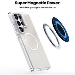 كفر سامسونج كلاكسي أس 26 ألترا كريستالي فاخر Samsung Galaxy S26 Ultra Premium Crystal Case