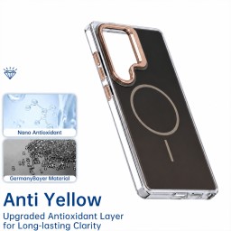 كفر سامسونج كلاكسي أس 26 ألترا كريستالي فاخر Samsung Galaxy S26 Ultra Premium Crystal Case